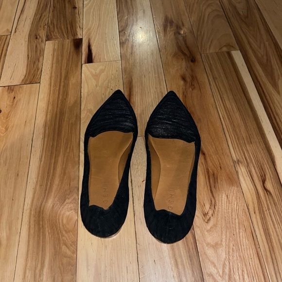Black M.Gemi pointed toe flats - Picture 2 of 4